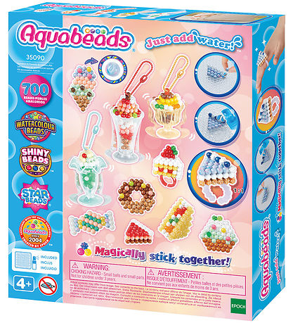Aquabeads Perlenset - 700 st. - Eisbecher & Süßigkeiten