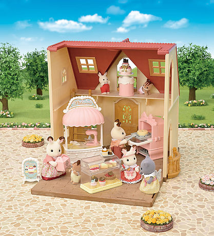 Sylvanian Families - Village Cake Verslun Byrjun Sett - 5807
