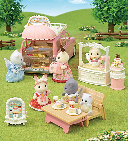 Sylvanian Families - Village Cake Verslun Byrjun Sett - 5807