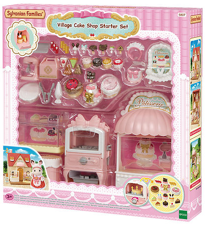 Sylvanian Families - Village Cake Verslun Byrjun Sett - 5807