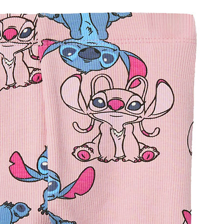 Name It Stuttbuxur - NmfAsbina - Stitch - Cameo Bleikt