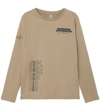 Name It Bluse - NkmPomensi - Reines Kaschmir m. Print