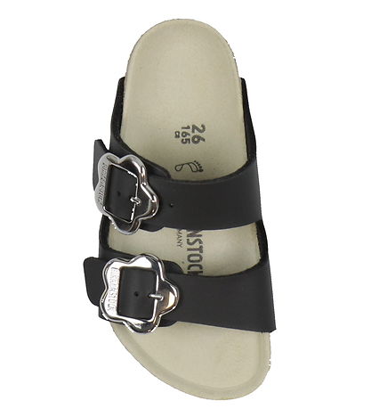 Birkenstock Sandalar - Arizona Kids Flower Spenna - Svart