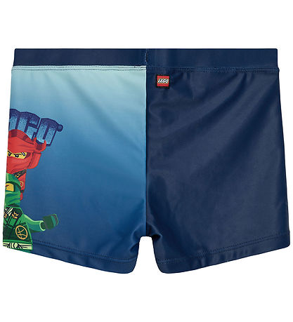 LEGO® Ninjago Badehose - LwAgan 307 - Dunkelblau m. Print