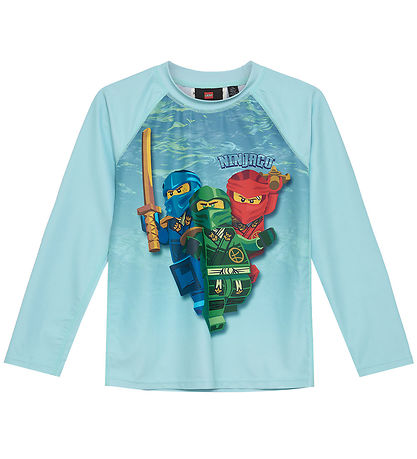 LEGO® Ninjago Swim Top - LwAgan 300 - UV40+ - Mint w. Print
