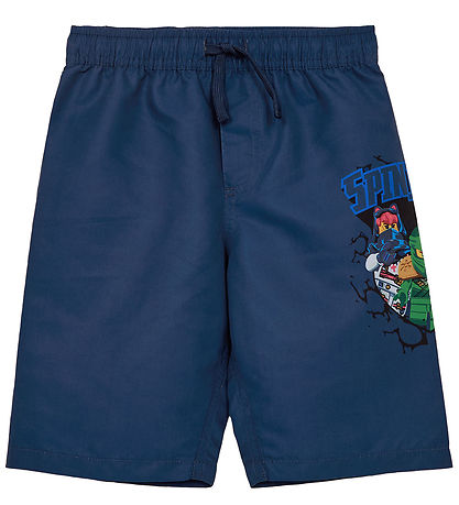 LEGO® Ninjago Badshorts - LwAgan 302 - UV40+ - Mörkblå m. Print