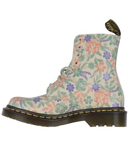 Dr. Martens Stígvél - 1460 Pascal - Cloud Cream/Multi