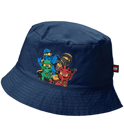 LEGO® Ninjago Bucket Hat - LwAgan 319 - Mörkblå m. Tryck