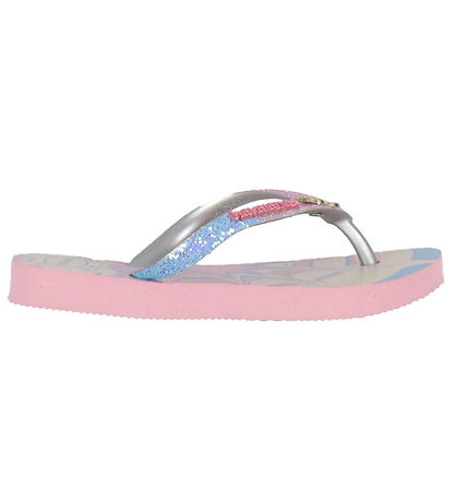 Havaianas Varvassandaalit - Kapea Glitter - Vaaleanpunainen Glow