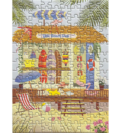 Vissevasse Jigsaw Puzzle - 15x21 cm - 150 Bricks - Little Beach 