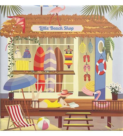 Vissevasse Jigsaw Puzzle - 15x21 cm - 150 Bricks - Little Beach 