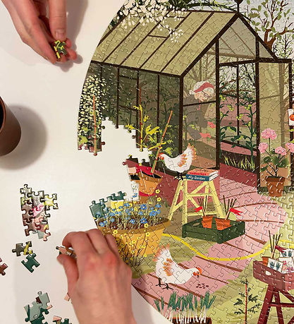 Vissevasse Jigsaw Puzzle - 1000 Bricks - 65x65 cm - Spring Feeli