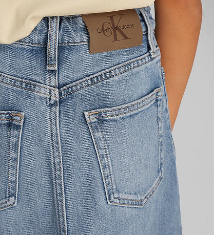 Calvin Klein Rock - Denim - Mid Leibhöhe lang - Cloudy Blue