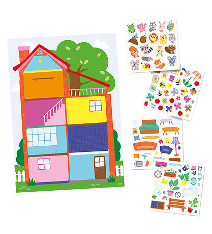 SES Creative - My First - Poster with Stickers - House