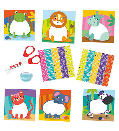 SES Creative - Montessori - Learn to Cut Collage