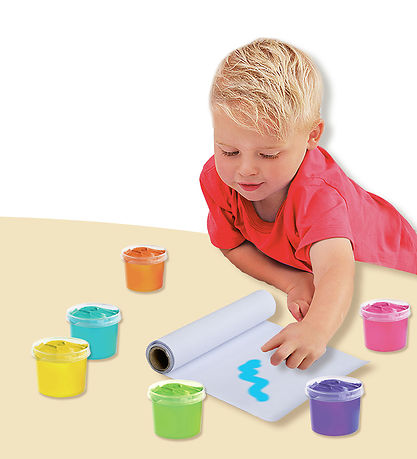 SES Creative - Fingerfärg Mega set - 6x110ml