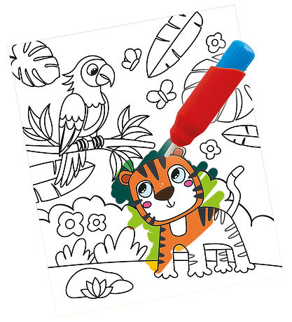 SES Creative - Travel Colouring Book - Color with Water