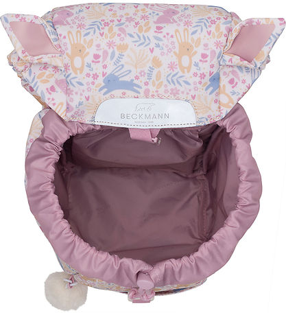 Beckmann Leikskóla bakpoki - Classic+ Mini - Bunny - Bleikt
