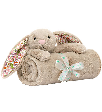 Jellycat Kærateppi - 70x56 cm - Blossom Drapplitað Bunny
