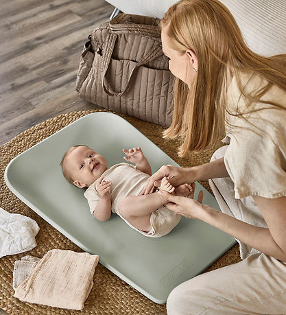 Leander Matty Changing Pad - Mini - Sage Green