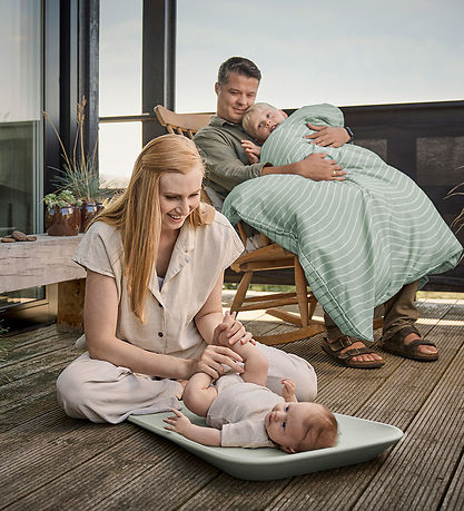 Leander Matty Changing Pad - Mini - Sage Green