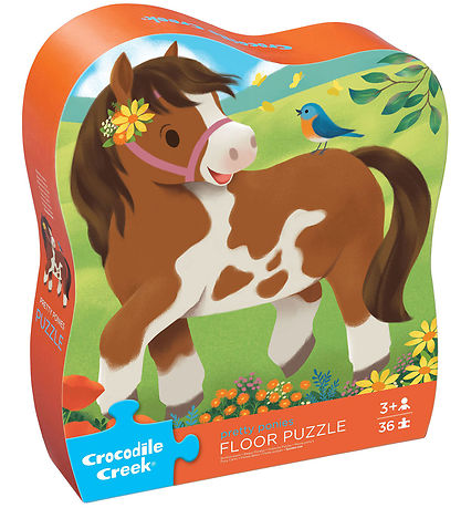 Crocodile Creek Jigsaw Puzzle - 36 Bricks - Pretty Ponies