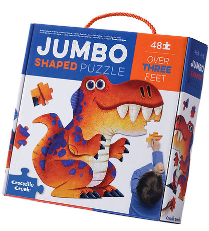 Crocodile Creek Jigsaw Puzzle - 48 Bricks - Jumbo Dinosaur