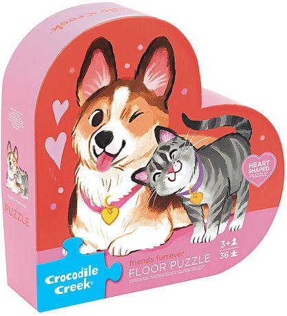 Crocodile Creek Jigsaw Puzzle - 36 Bricks - Friends Fur-Ever