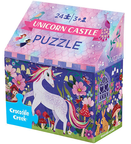 Crocodile Creek Jigsaw Puzzle - 24 Bricks - Unicorn Castle
