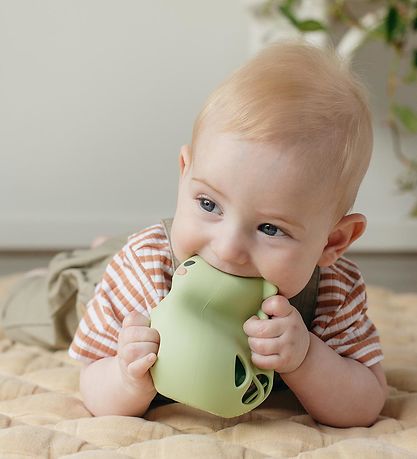 Tiger Tribe Rattle - Silicone - Dino