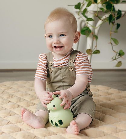 Tiger Tribe Rattle - Silicone - Dino