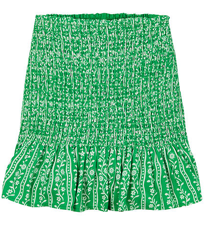 Tommy Hilfiger Kjol - Tryckt smock - Strålande Green