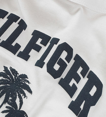 Tommy Hilfiger T-shirt - Palm Print - White