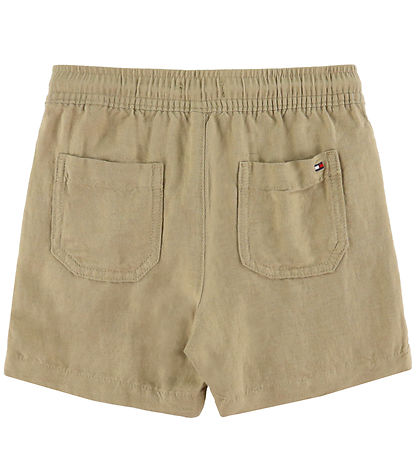 Tommy Hilfiger Shorts - Lin - Sandelträ Khaki