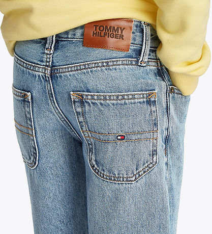 Tommy Hilfiger Stuttbuxur - Gallaefni - Authredcastmid