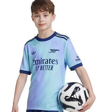 Maillot de Football adidas Performance - AFC 3 JSY Y - CLAQUA/LT