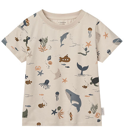 Liewood Pyjama Set - 2 Parts - Ilford - Sea Creature/Sandy