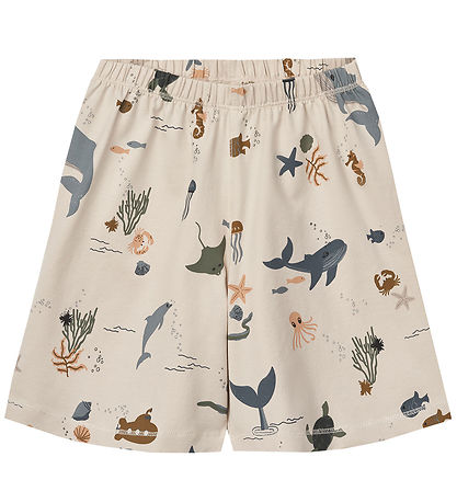 Liewood Pyjama Set - 2 Parts - Ilford - Sea Creature/Sandy