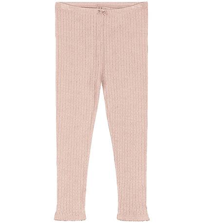 Konges Sløjd Leggings - Minnie - Cameo Rose M. Mynsturprjón
