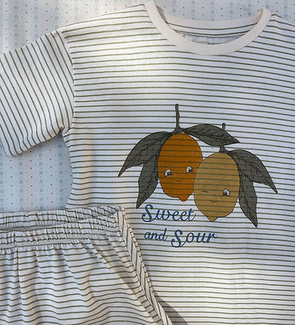 Konges Sløjd Shorts Set - Famo - Tee Stripe