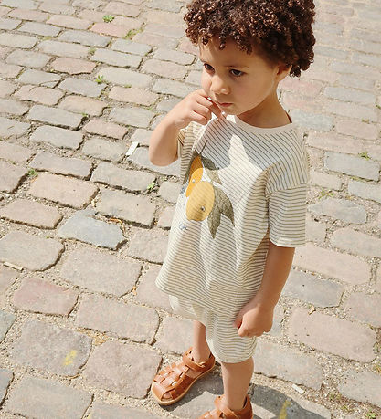 Konges Sløjd Shorts Set - Famo - Tee Stripe