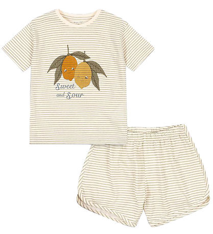 Konges Sløjd Shorts Set - Famo - Tee Stripe