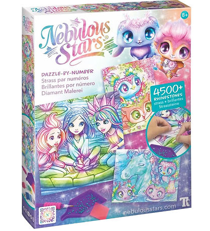 Nebulous Stars Creation Set - Dazzle-Town-Number - Rainbow