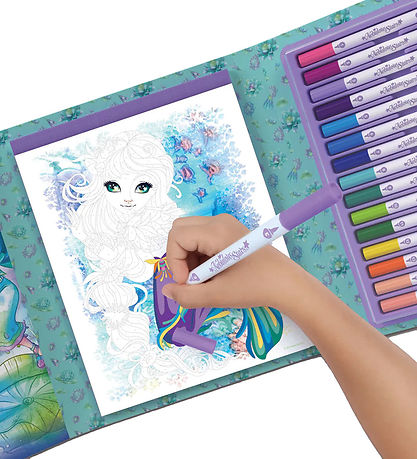Nebulous Stars Colouring Book - Color-Town-Number Book Set - Neu