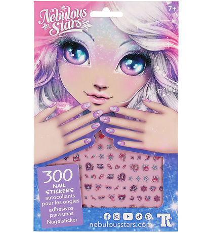 Nebulous Stars Nails Límmiðar - Asst. - 300 Stk.