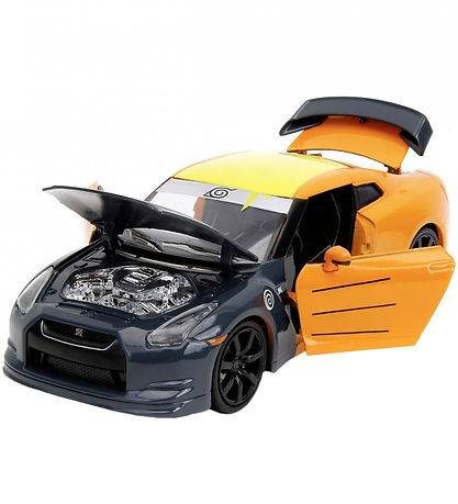 Jada Car w. Figure - Naruto - Naruto & 2009 Nissan GT-R (R35) - 