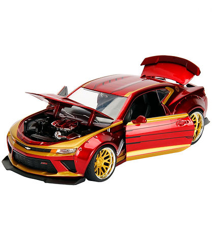 Jada Auto m. Abbildung - Marvel Avengers - Iron Man & 2016 Chevy