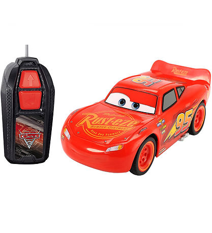 Jada Remote controlled Car - Cars Lightning McQueen - 1:32