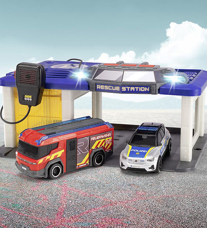 Dickie Toys Play Set - Rescue Station - Light/Sound