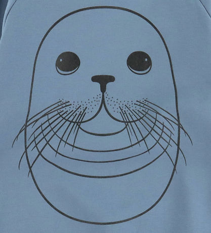 DYR-Cph Sweatshirt - Animal Bellow - Porcelain Outline Sael